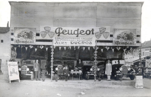 Garage Ducros - Peugeot - stand exposition
