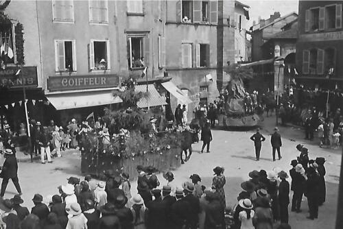 Fête du Commerce (1929) - Char de la Moisson