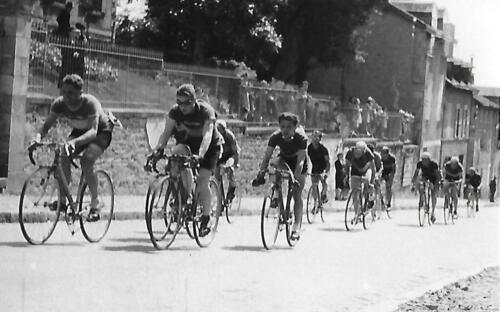 Course cycliste - Boulevard (1930)