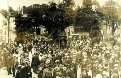 Fête du Commerce (1911) - Arrivée de l'Avenir de Limoges
